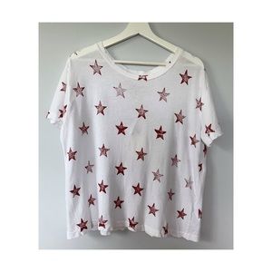 SOLD▪️Current Elliot vintage star print tee